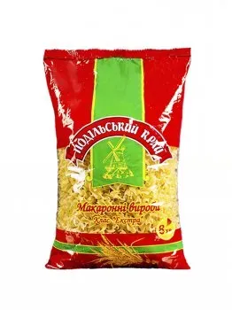 Макаронні вироби Подільський край Лапша витая 0,9 кг