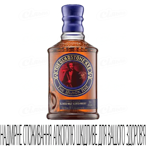 Віскі The Gladstone Axe Malt Scotch The Black Axe, 0,75л