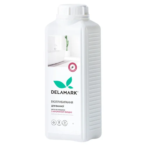 Засіб чистячий DeLaMark Вишня для ванної 1л