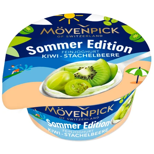 MOVENPICK ЙОГУРТ SUMMER EDITION 13% 150 G : КІВІ-АҐРУС