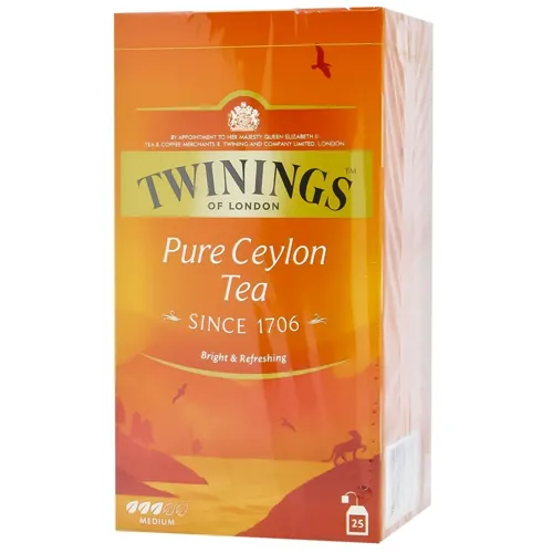 Чай чорний Twinings Pure Ceylon 2г*25шт