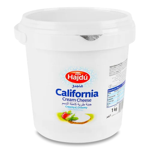 Крем-Сир 60% Вищого Ґатунку California Hajdu, кг