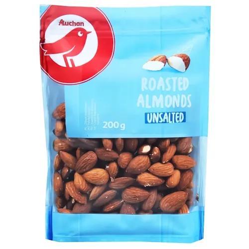 Мигдаль Ашан несолоний смажений нечищений 200г