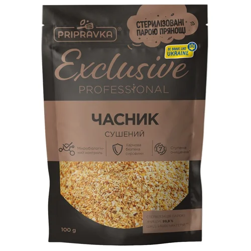 Часник Pripravka Exclusive Professional сушений 100г