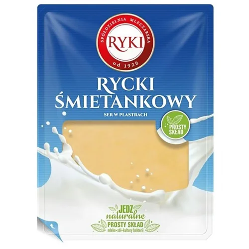 Сир Ryki Сметанковий нарізаний 135г