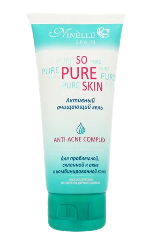 Гель для Вмивання Ninelle So Pure Skin Активне Очищення, 100мл