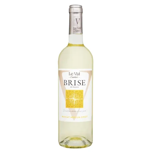Вино Brise de France Muscat біле напівсухе 12,5% 0,75л