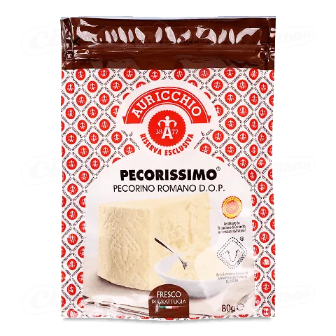 Сир Auricchio «Пекоріно Романо» DOP тертий 36%, 80г