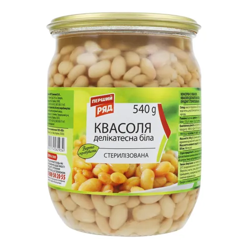 Квасоля Перший Ряд в ніжному соусі СКО 540г