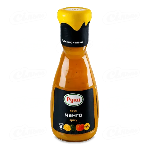 Соус Руна Манго спайсі 235г