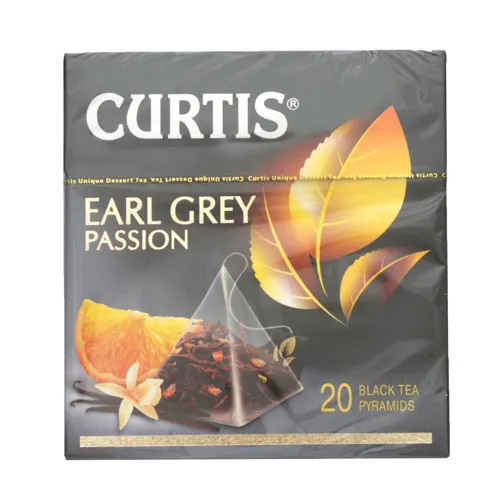 Чай чорний з ароматом апельсина і ванілі Earl Grey Passion Curtis