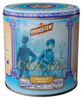 Какао Van Houten Cocoa Tin Blue 230г