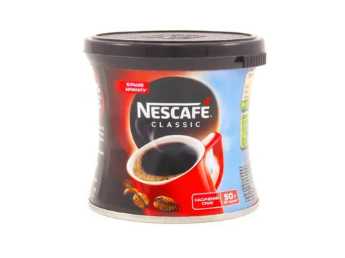 Кава Nescafe Classic Бразилія розчинна 50г