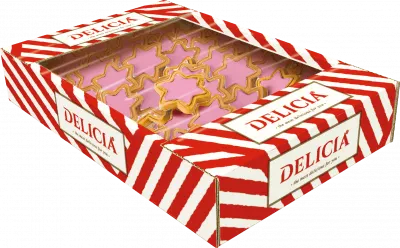 Солодке печиво Делиція Супер-Стар зі смаком Жувальної гумки 350г