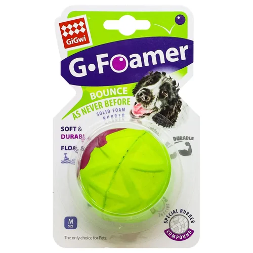 Іграшка GiGwi G-Foamer м'яч для собак 6,5см