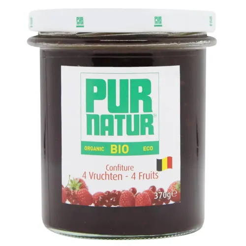 Джем PurNatur 4 фрукта 370г