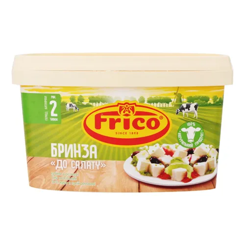 Сир 54% розсільний Бринза До салату Frico п/у 540г