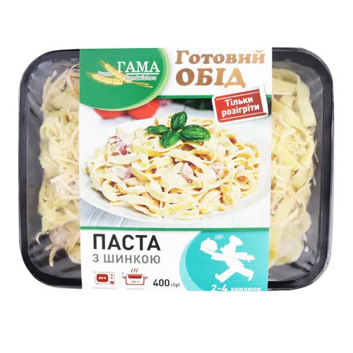 Паста з шинкою Гама картонна упаковка 400г