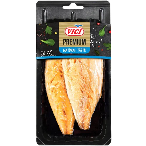 Скумбрія Vici філе зі шкірою горячого копчення 150г