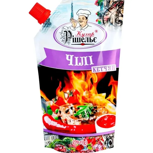 Кетчуп Кухар Рішельє Чілі 270г