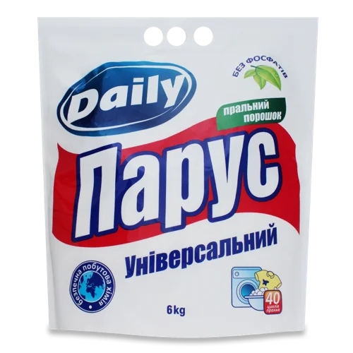 Пральний Порошок Універсальний Daily Парус, 6 кг