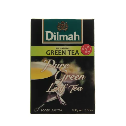 Чай зелений байховий листовий Dilmah 100г