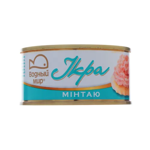 Ікра мінтаю Водный Мир з/б 120г
