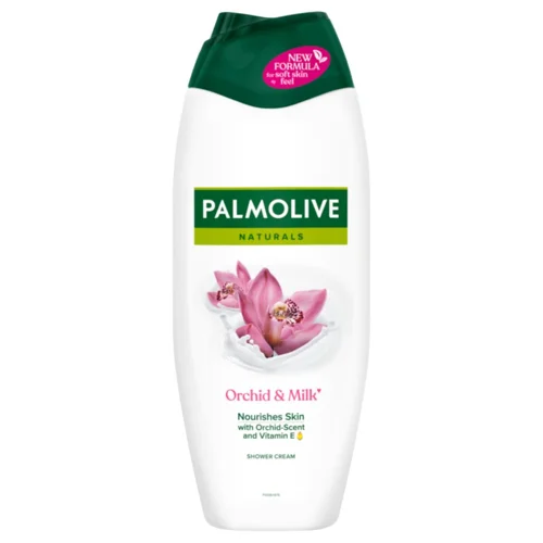 Гель-крем для душу Palmolive Натурель Розкішна м'якість Чорна орхідея і Зволожуюче молочко 500мл