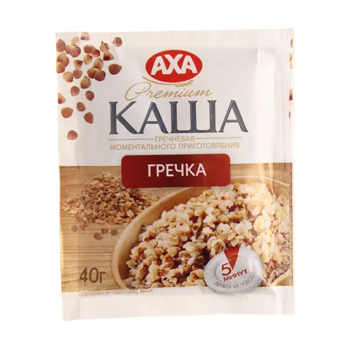 Каша гречана Premium Axa м/у 40г