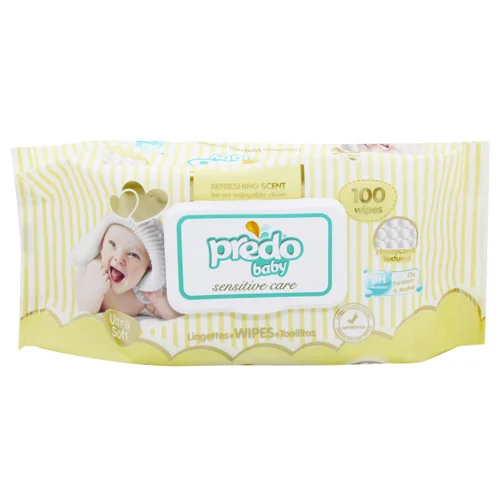 Серветки вологі Predo дитячі 100шт
