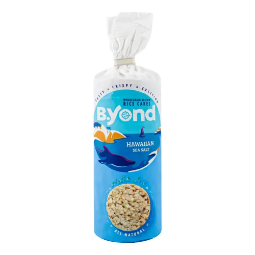 Хлібці рисові B.yond з Гавайською морською сіллю, 100г