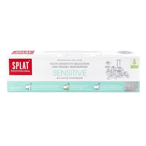 Зубна паста Splat Professional Sensitive захист від бактерій і карієсу 100мл