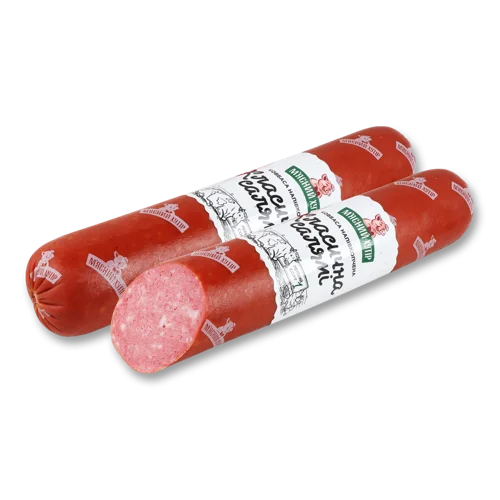 Ковбаса Напівкопчена З М'яса Птиці Класична Салямі М'ясний Хутір, кг