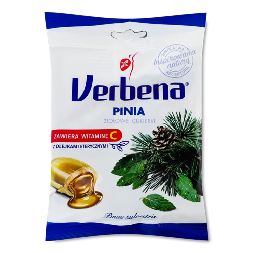 Цукерки М'які З Сосновою Начинкою З Вітаміном C Verbena, В/ґ, 60г