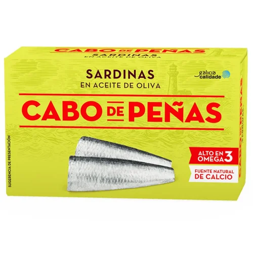 Сардина атлантична Cabo de Penas в оливковій олії 120г
