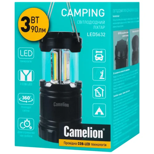 Ліхтар Camelion LED5632 світлодіодний для кемпінгу