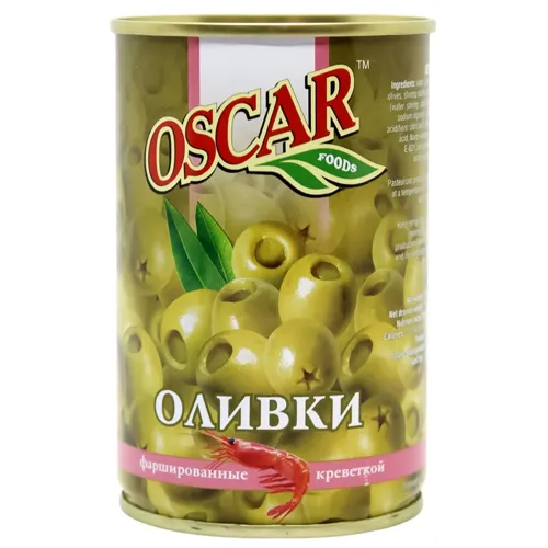Оливки Oscar з креветкою 0,3л