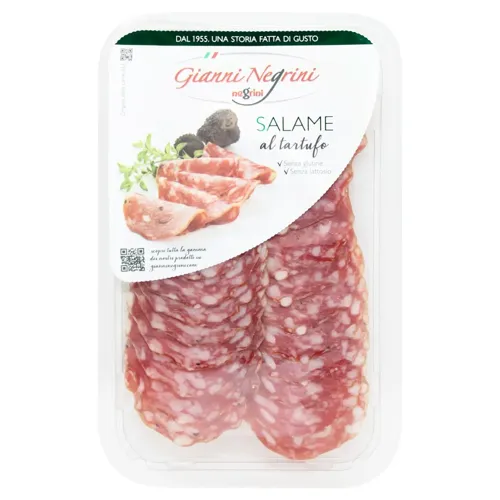 Ковбаса Negrini Салямі з чорним трюфелем 80г