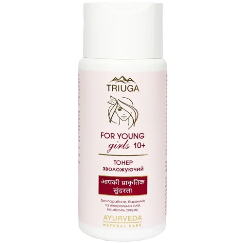 Тонер для обличчя Triuga Ayurveda For Young Girls зволожуючий 200мл