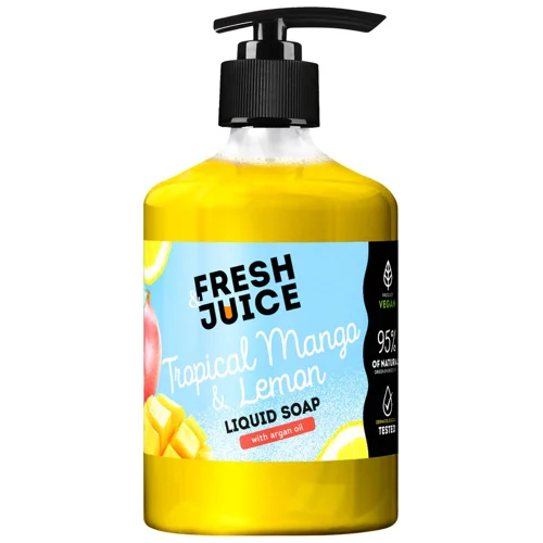 Мило рідке Fresh Juice Тропічний манго та лимон 460мл