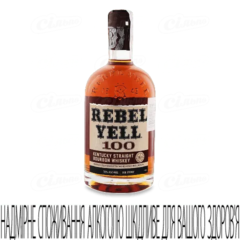 Віскі Rebel 100 Proof Wheated Bourbon, 0,7л