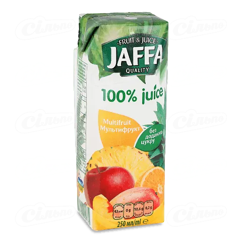 Сік Jaffa мультифруктовий, 0,25л