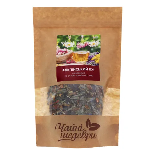 Композиція на основі трав'яного чаю Альпійський луг Чайні шедеври д/п 60г