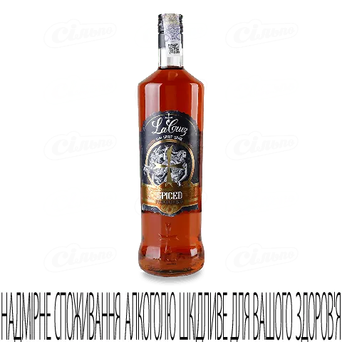 Напій на основі рому La Cruz Spiced, 1л