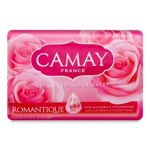 Туалетне Мило Romantique Camay, 85 г, в/ґ