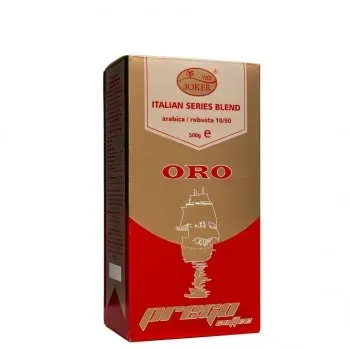 Кава молотий Prego coffee ORO 90% робуста 10% арабіка 500г