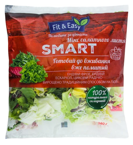 Салатна Суміш Вищого Ґатунку Smart Fit&Easy, 140г