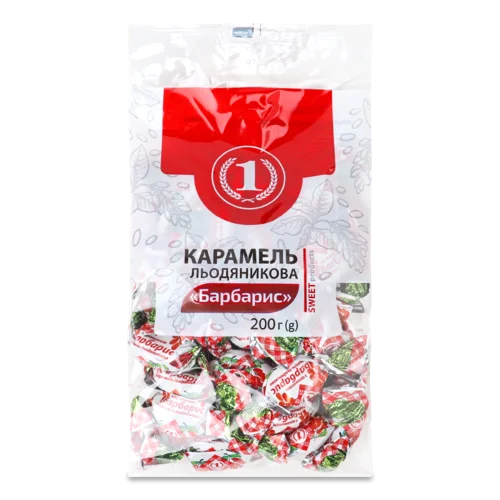 Льодяники Карамельні Барбарис ТМ '1', 200г
