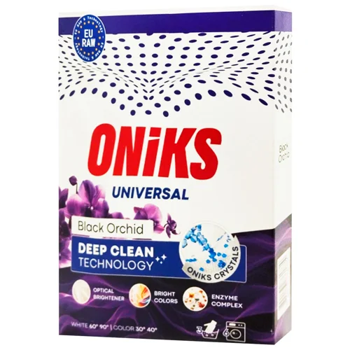 Пральний порошок Oniks Universal Чорна орхідея безфосфатний 300г
