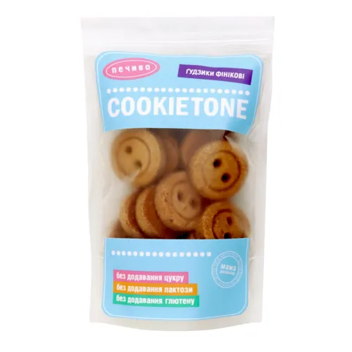Печиво дієтичне Ґудзики фінікові Cookietone д/п 80г